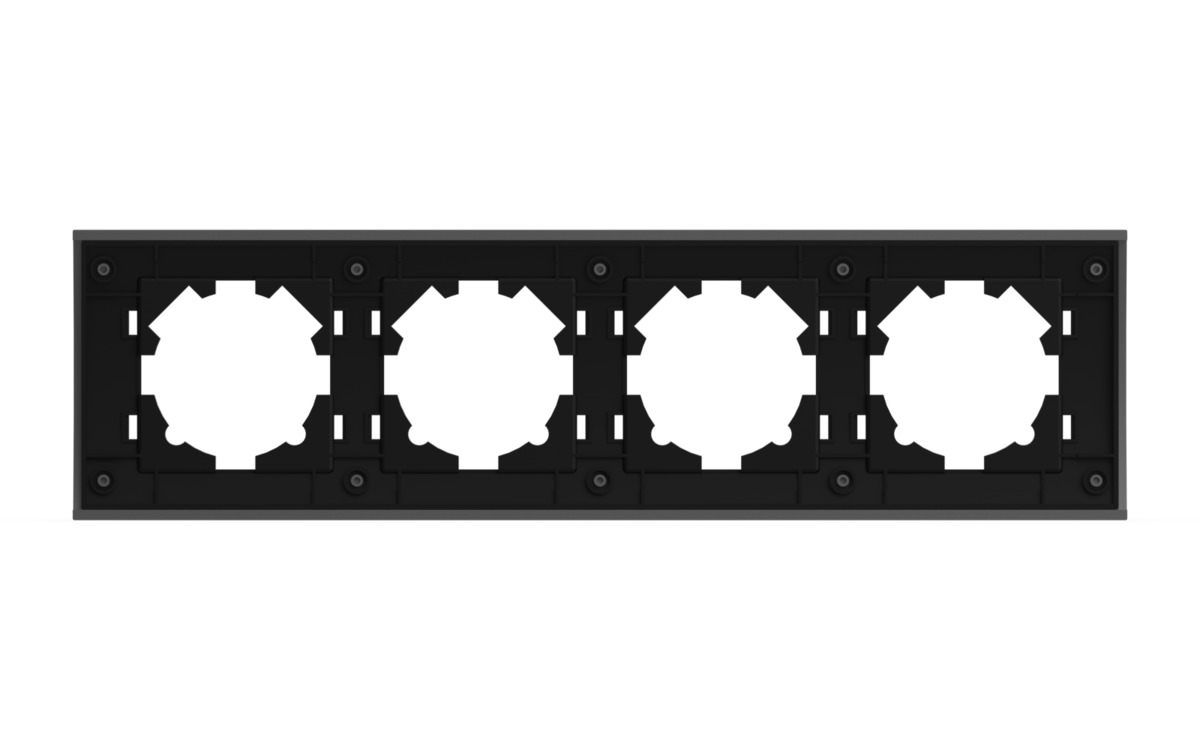 рамка четырехместная elbi zena platin 500-073600-228