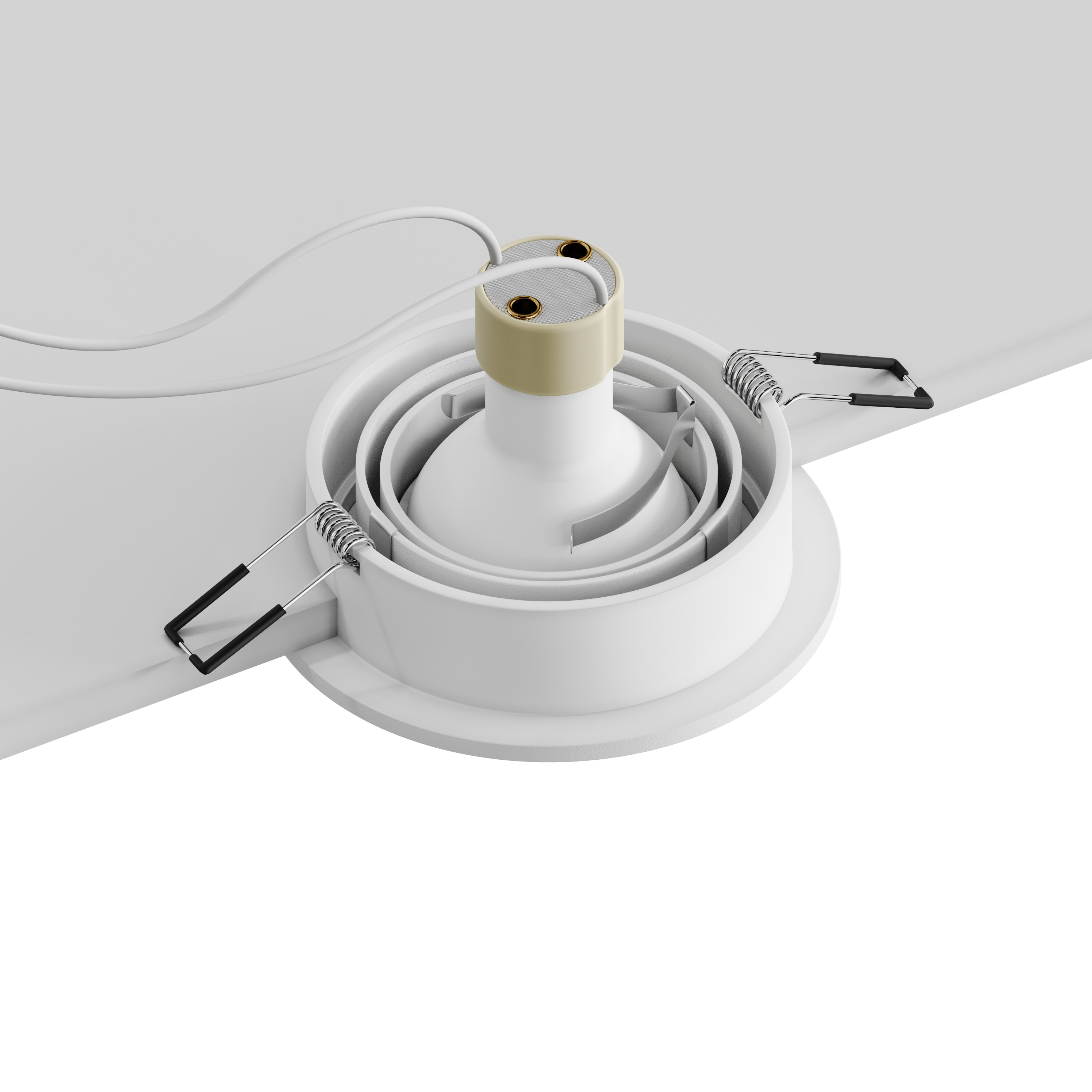 встраиваемый светильник hesby breeze hsbl_0097 ip20,50вт, gu10, белый