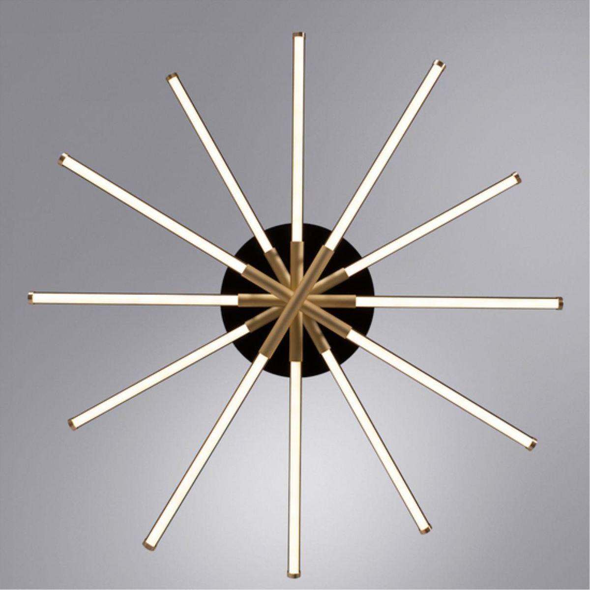 потолочная светодиодная люстра arte lamp fernando a2199pl-6bk