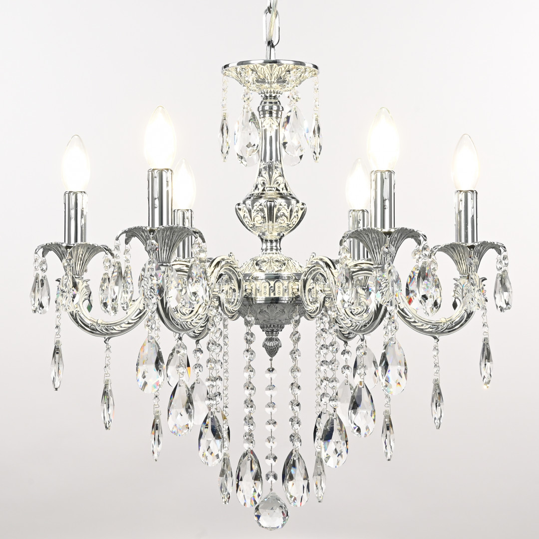 подвесная люстра bohemia ivele crystal al79101/6/175 b nw