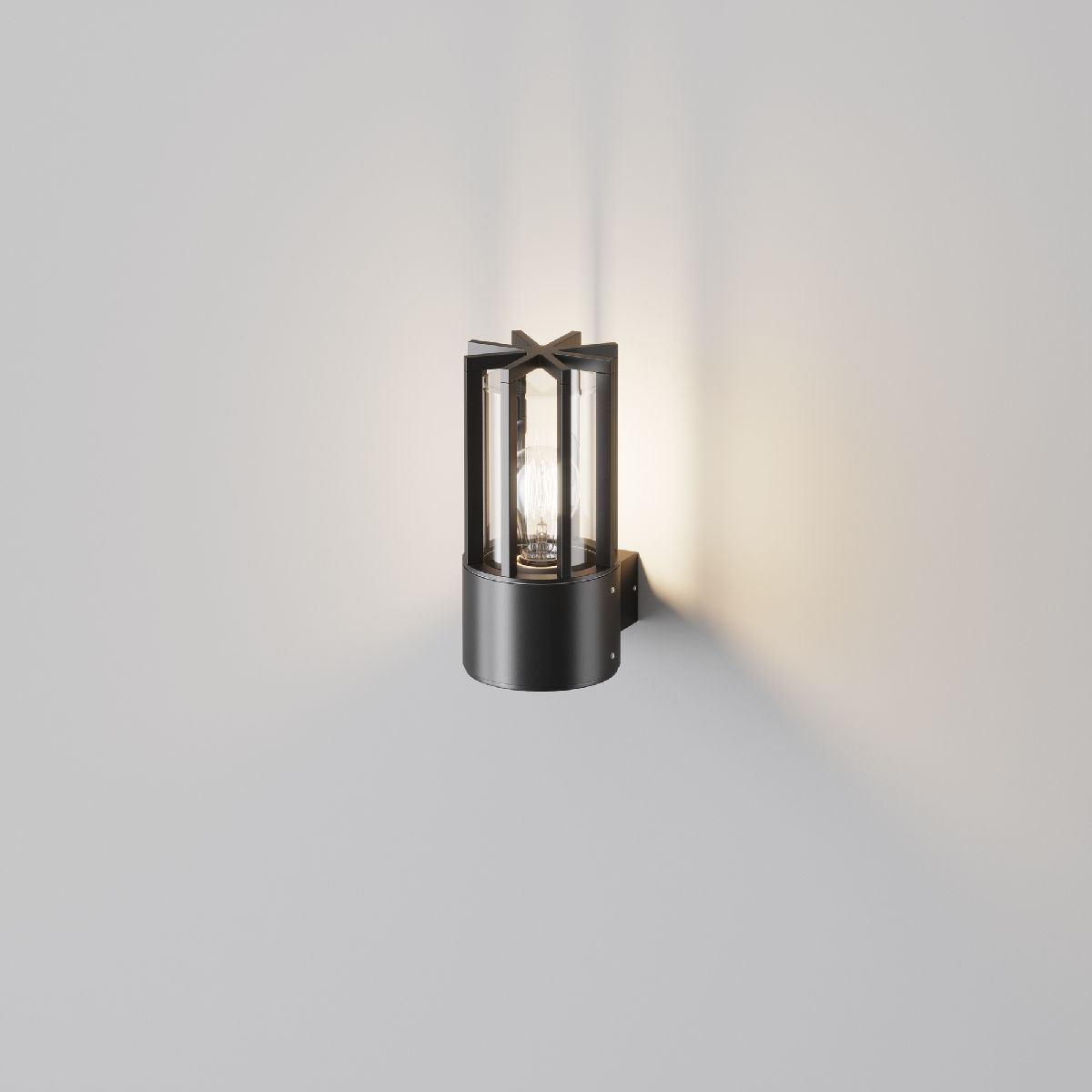 уличный настенный светильник maytoni barrel o453wl-01gf