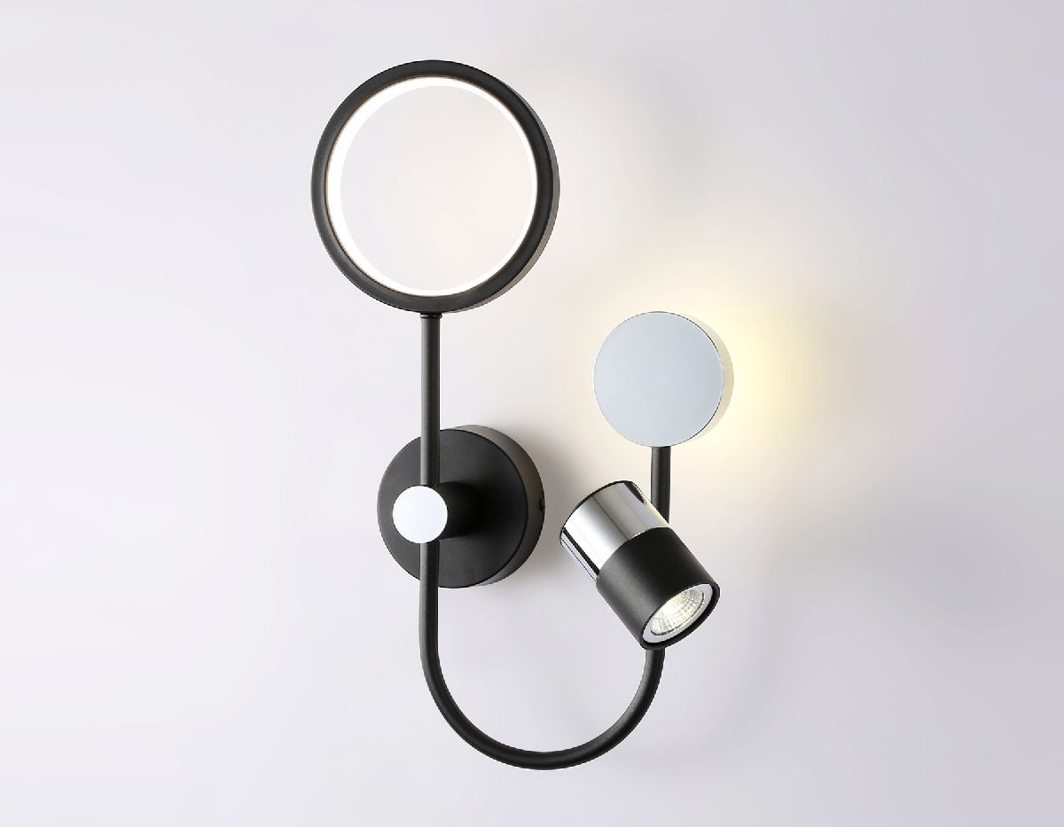 настенный светильник ambrella light linetech fl51601
