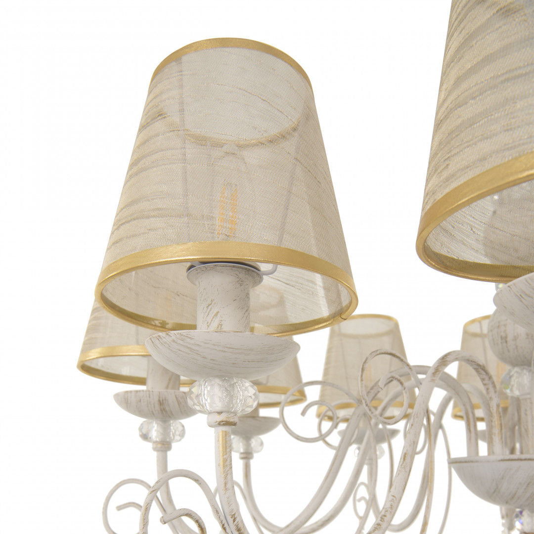подвесная люстра arte milano 347620/5 wt+g