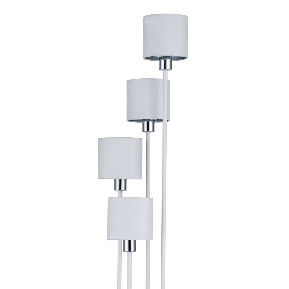 торшер escada denver 1109/4 white/silver