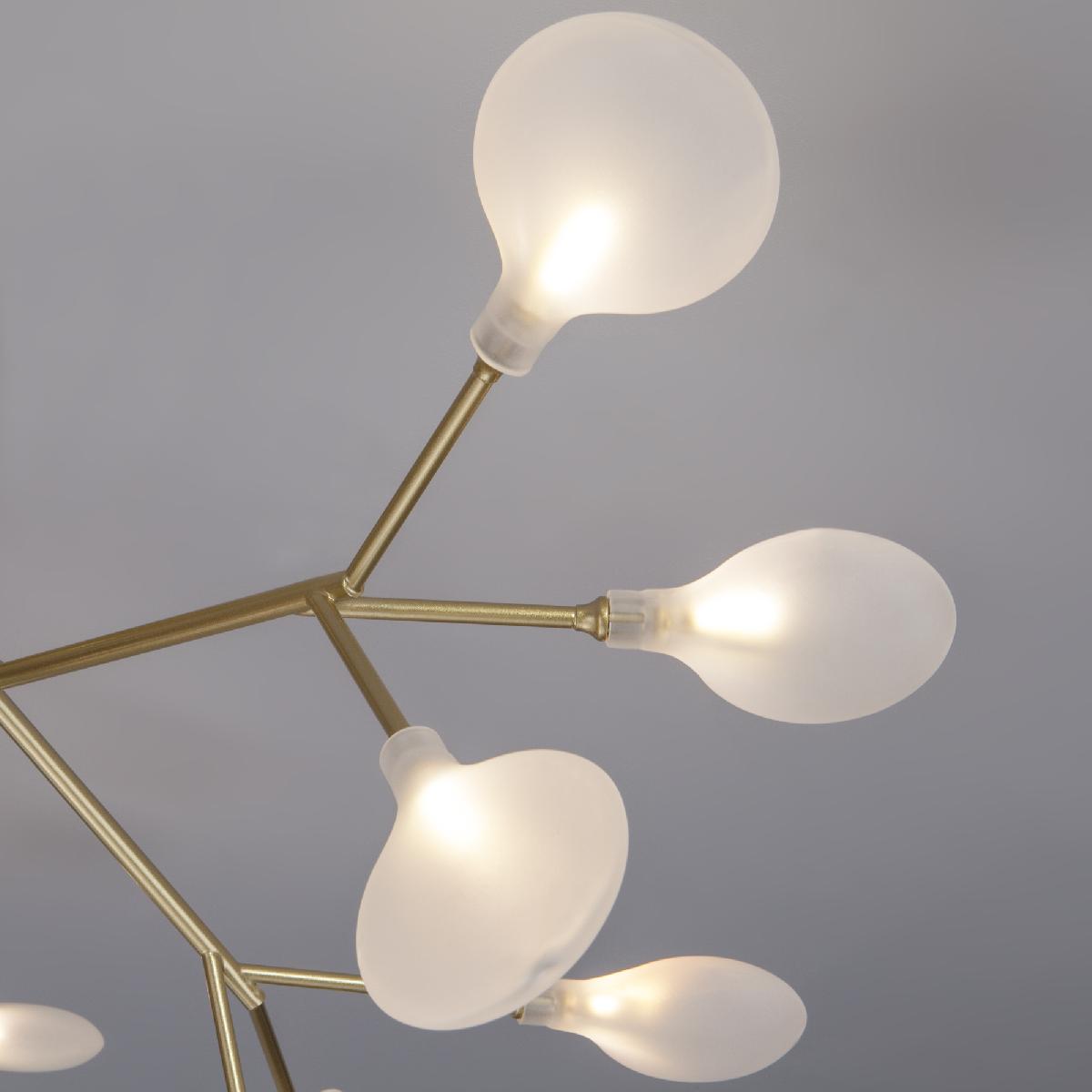 потолочная люстра bogates foglia 343 smart (542)