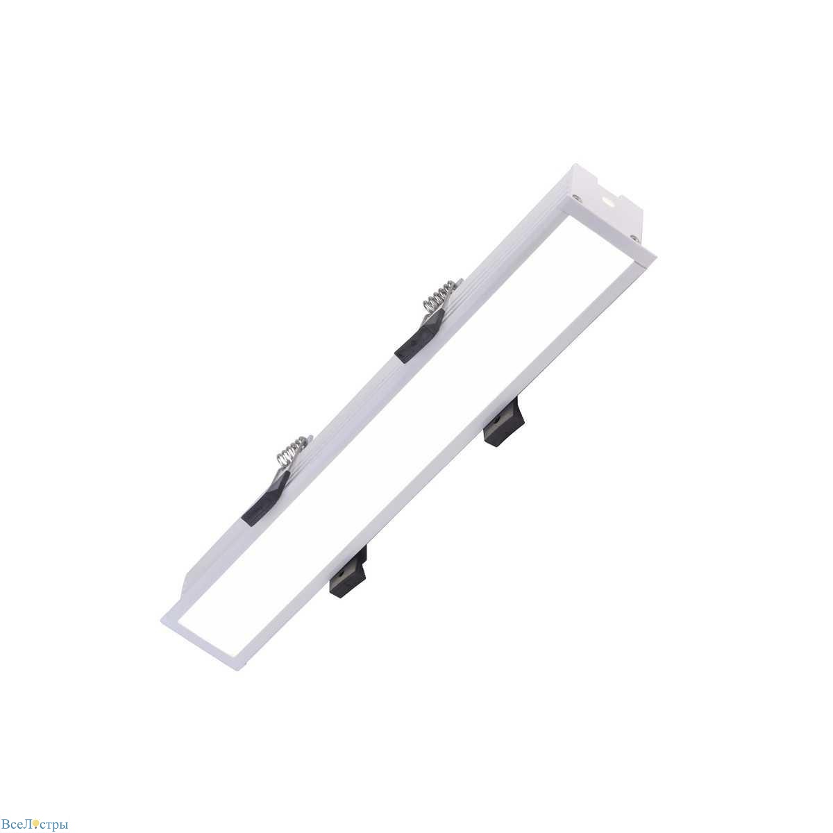 встраиваемый светодиодный светильник favourite aplot 4113-1c