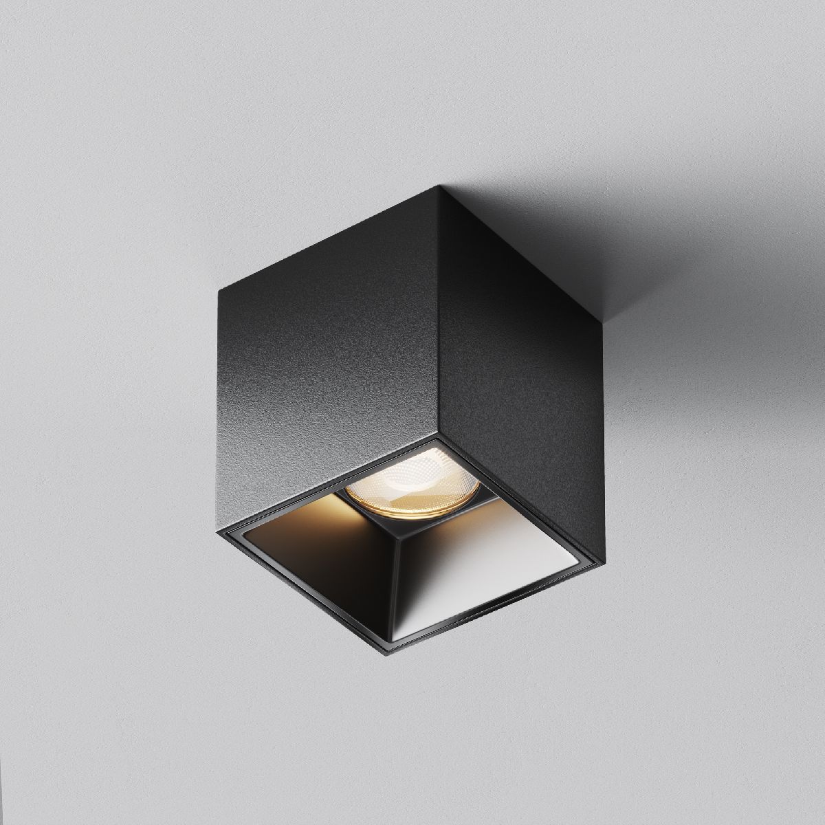 накладной светильник maytoni alfa led c064cl-5w3k-sq-b