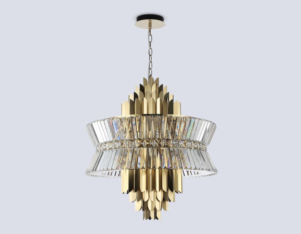 подвесная люстра ambrella light high light crystal lh41023