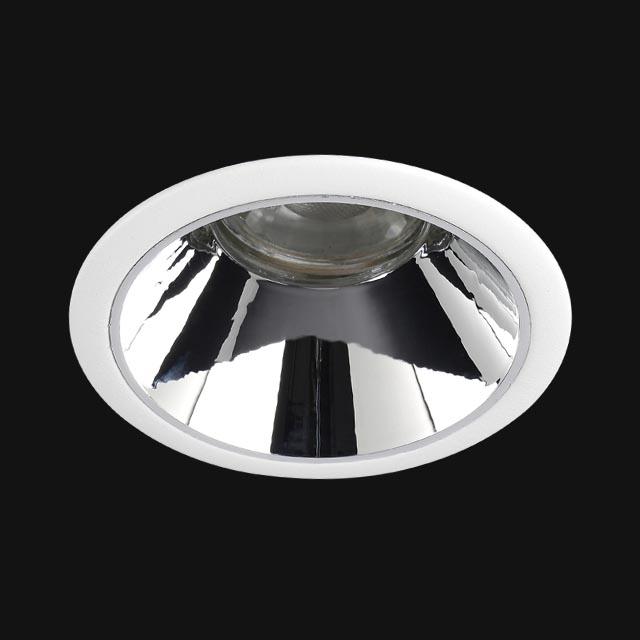 встраиваемый светильник crystal lux clt 052c wh-ch