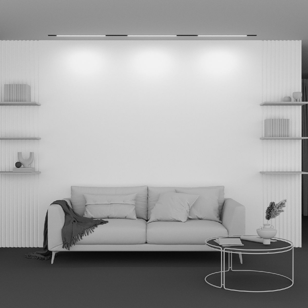 трековый магнитный светильник maytoni basis tr030-2-24w2.7k-b