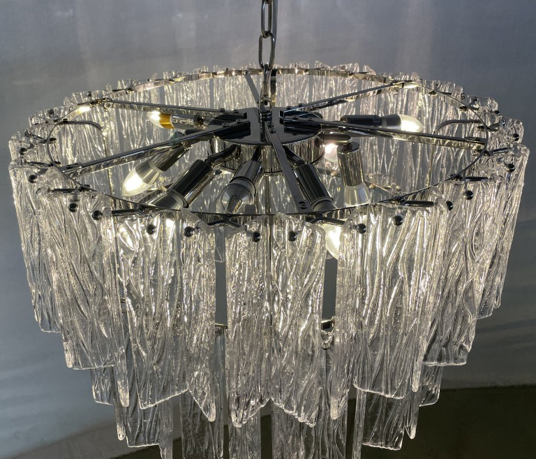 подвесная люстра delight collection vivian nickel