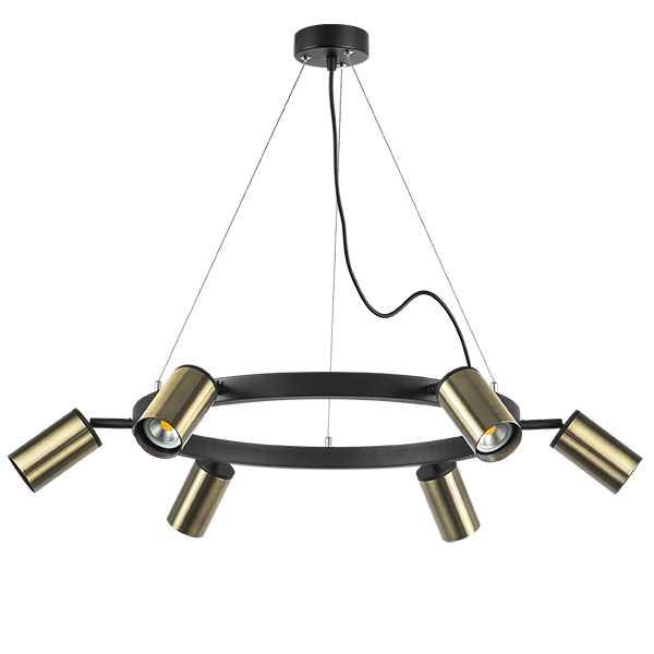 подвесная люстра lightstar rullo (571016+214431-6) lr016316