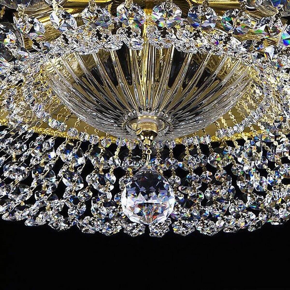 потолочный светильник artglass jasna dia 500 ce