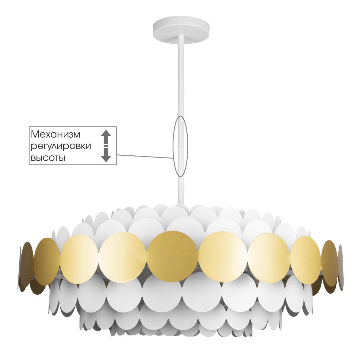 подвесной светильник loft it juicy 10310/m gold