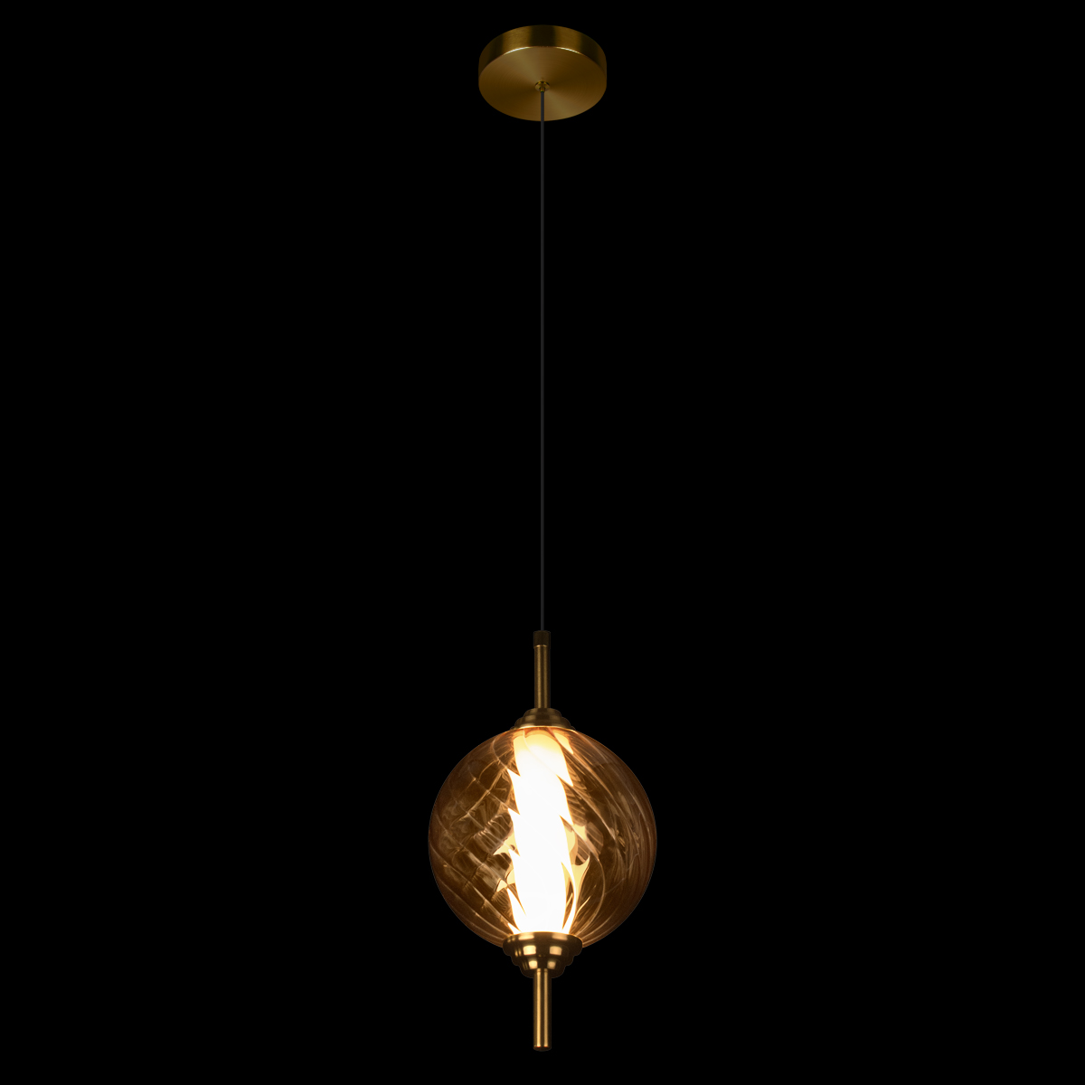 подвесной светильник loft it helix 10421/b amber