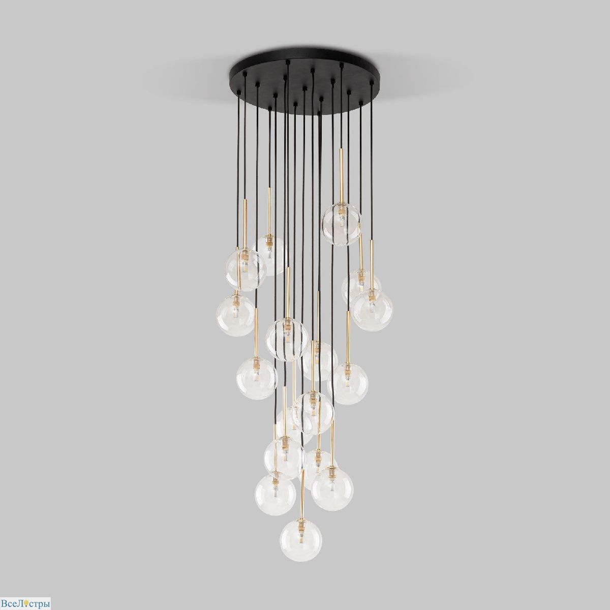 каскадная люстра tk lighting 5945 nilos a068683
