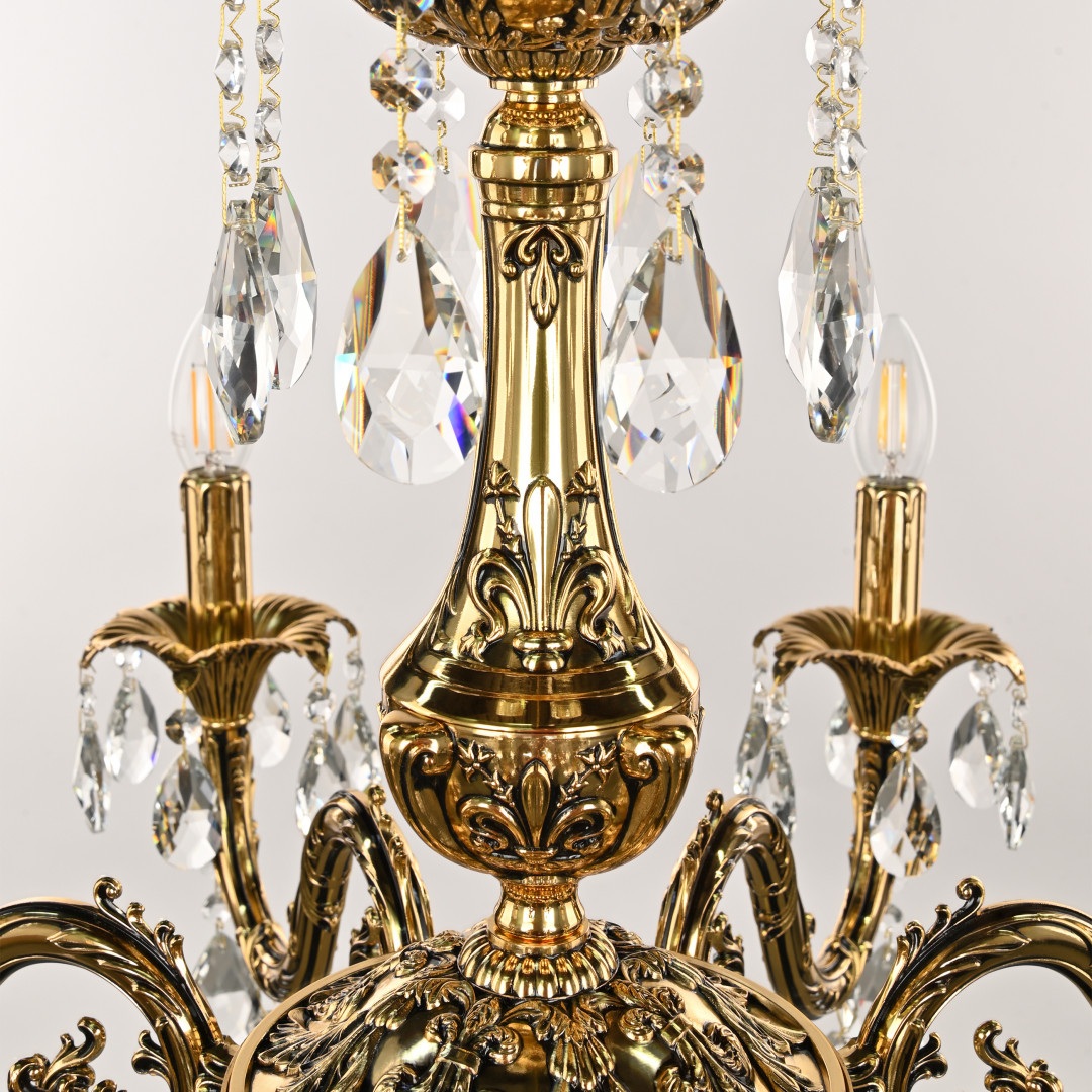 подвесная люстра bohemia ivele crystal al79101/8/250 b gb