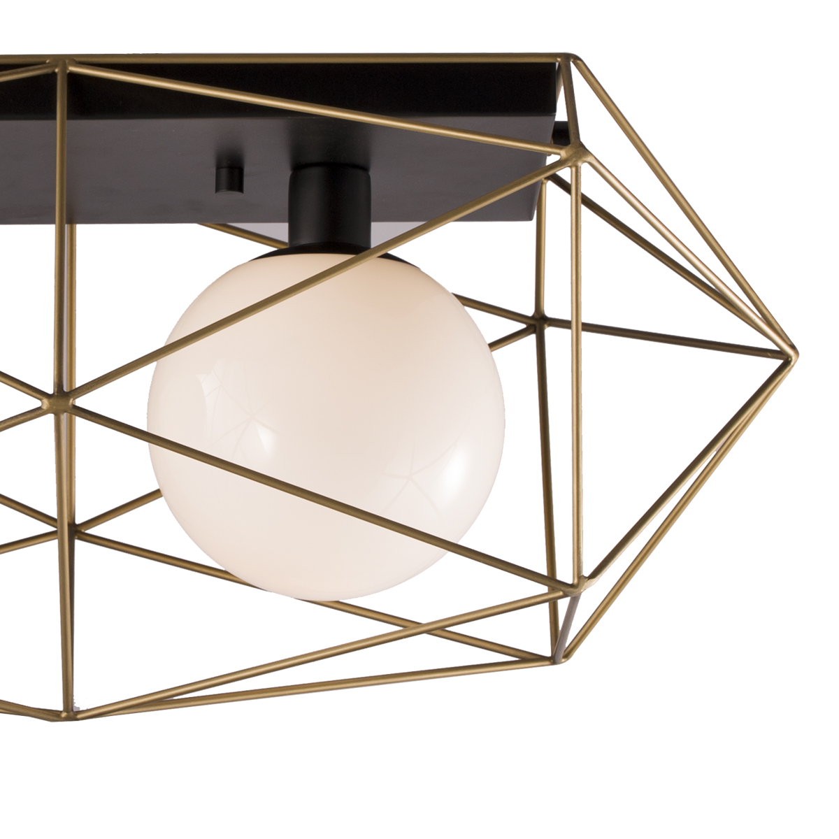 потолочный светильник mx8525-2a gold/black delight collection