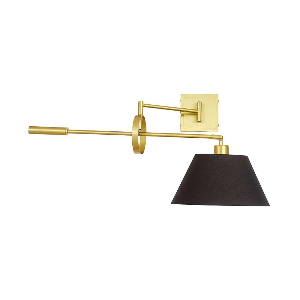 бра lumina deco brantol ldw 1124 md+bk