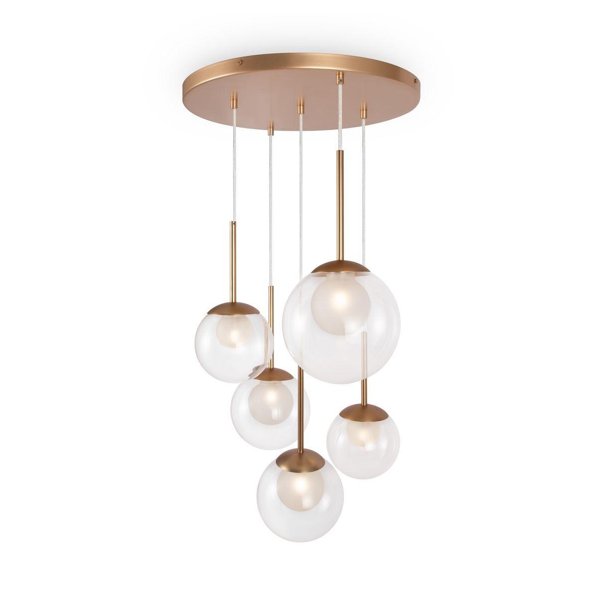 подвесная люстра maytoni basic form mod521pl-05g