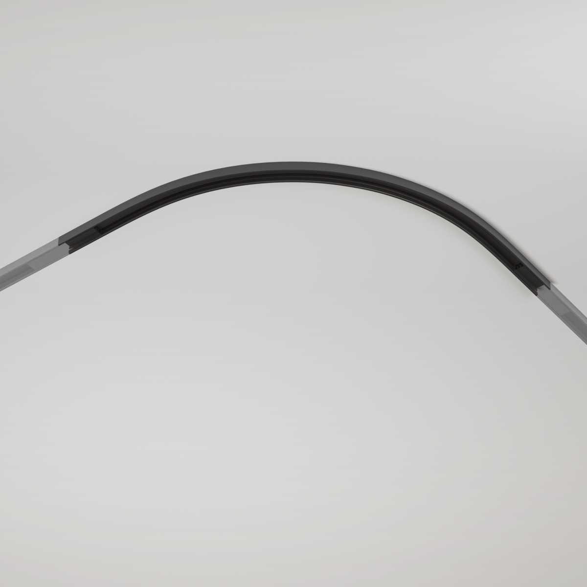 коннектор радиусный maytoni technical tra172cl-r300-11b