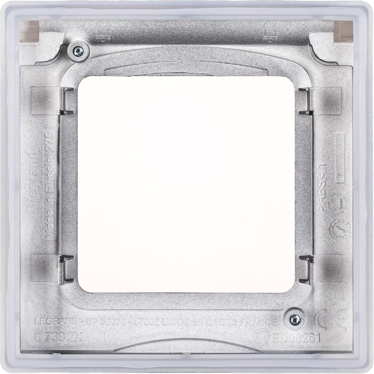 рамка с защитной крышкой legrand inspiria 673923