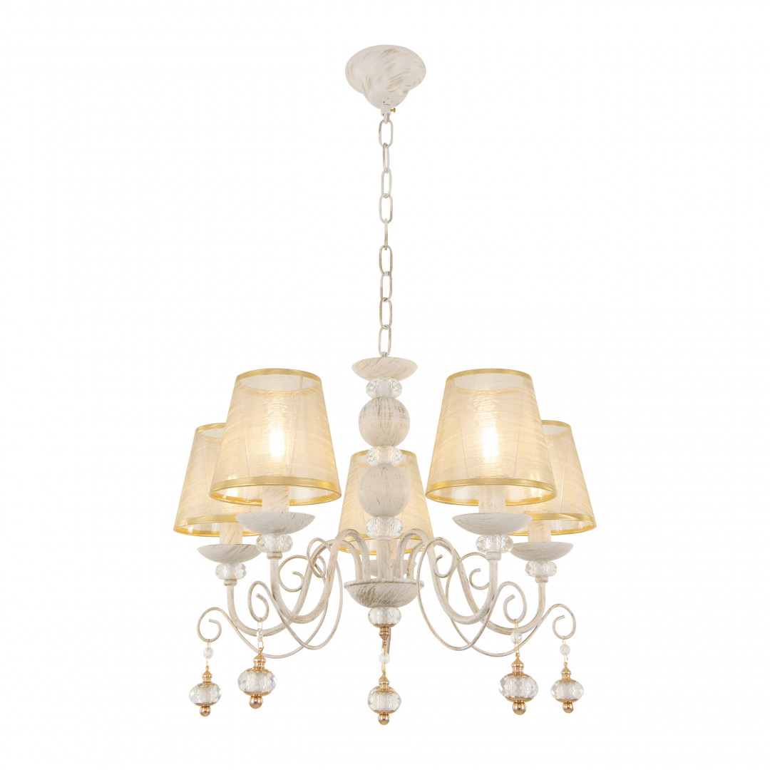 подвесная люстра arte milano 347620/5 wt+g