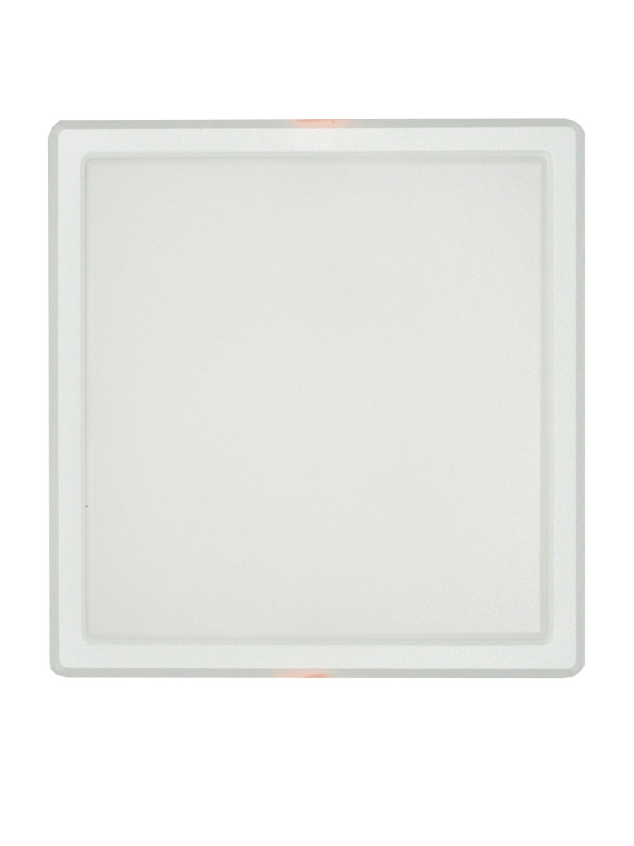 встраиваемый светильник elvan vls-106sq-18w-ww-wh