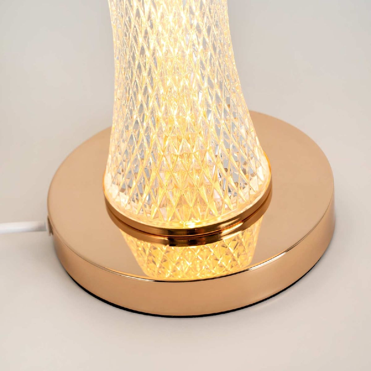 настольная лампа led4u l6161 gd