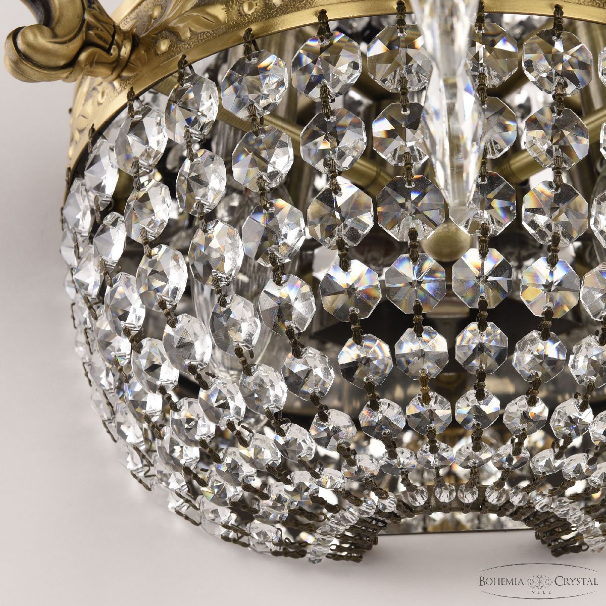 бра bohemia ivele crystal 2211h201b/3/47iv fp