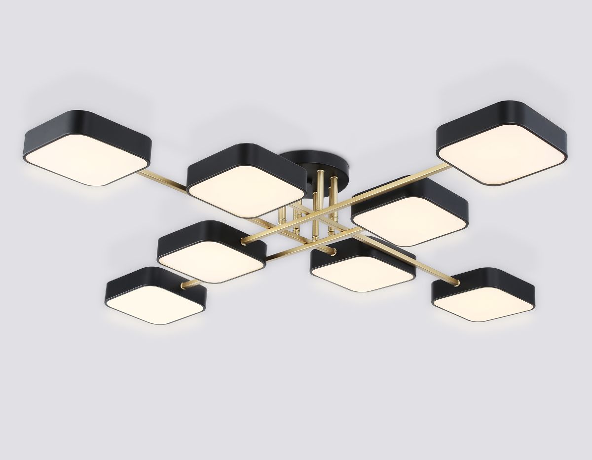 потолочная люстра ambrella light linetech comfort fl516348