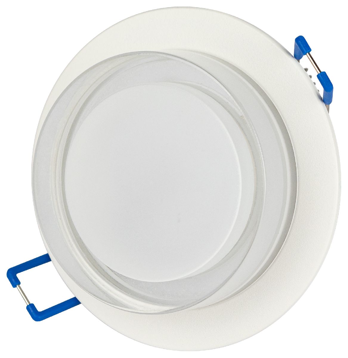 встраиваемый светильник эра dk107 wh б0058396
