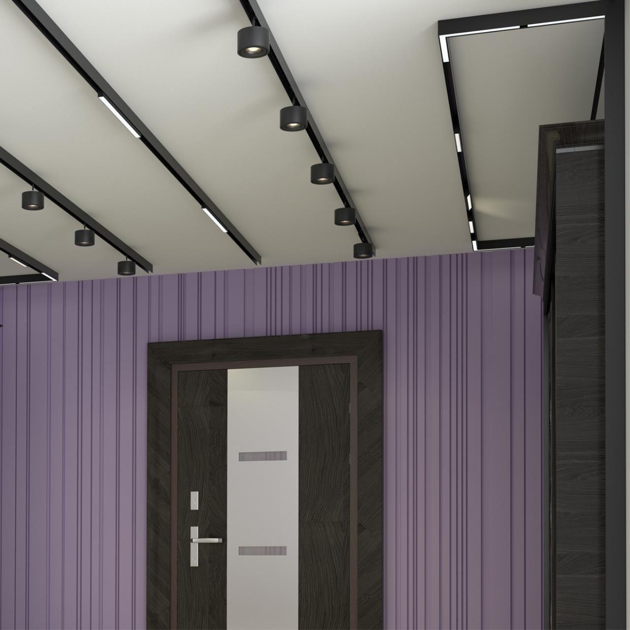 трековый светодиодный светильник novotech shino flum 358606
