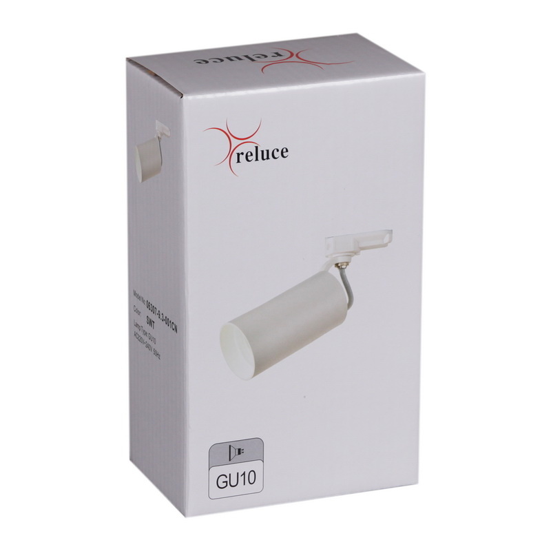 трековый однофазный светильник reluce 06307-9.3-001cn gu10 swt