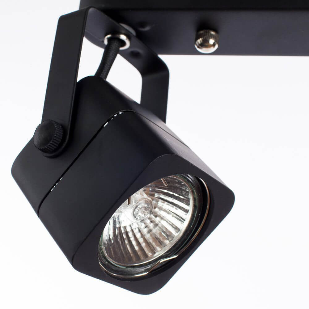 спот arte lamp lente a1314pl-2bk