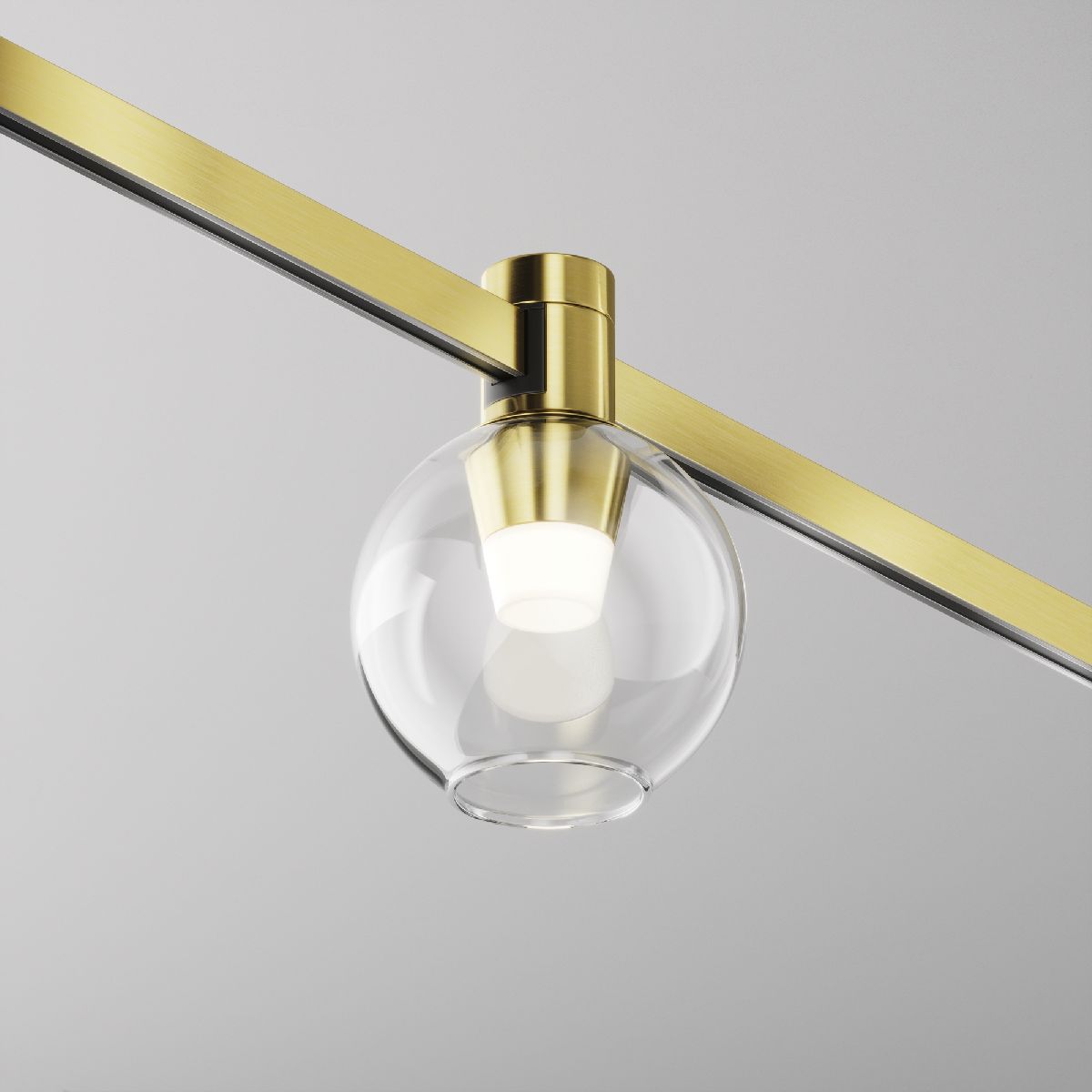 трековый магнитный светильник maytoni bubble tr148-1-3w4k-bs