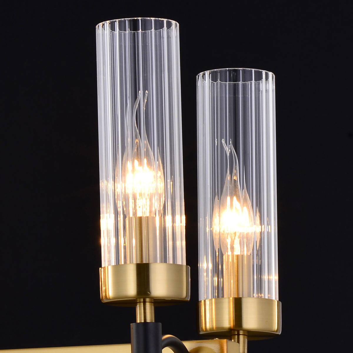 подвесная люстра illumico il5177-8lls-29 brass tubo