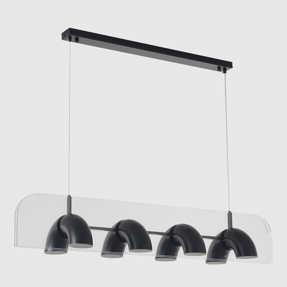 подвесной светильник crystal lux element sp48w led black