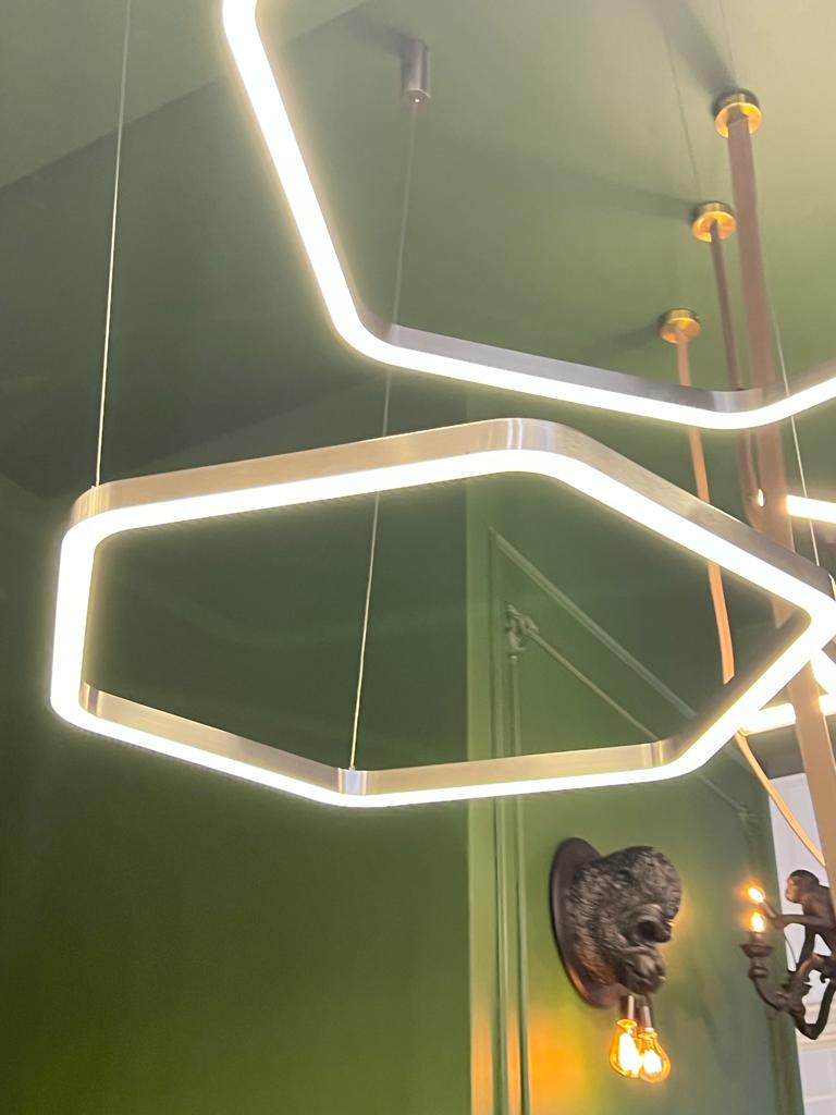 подвесной светодиодный светильник loft it titanium 10243m gold