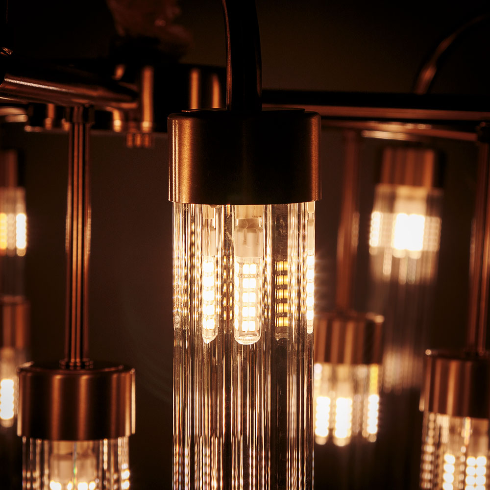 подвесная люстра arte lamp borgia a4088lm-15ab