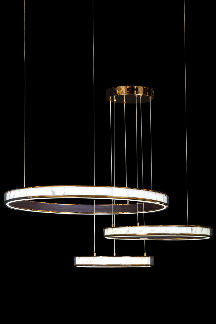 подвесная люстра christine le7702/800-3f gold