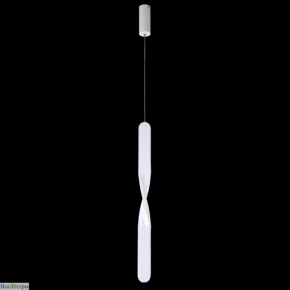 подвесной светодиодный светильник crystal lux clt 034c600 wh