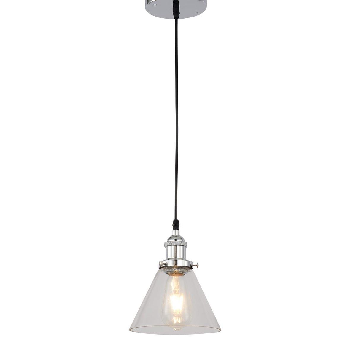 подвесной светильник lumina deco nubi ldp 6801 chr+pr