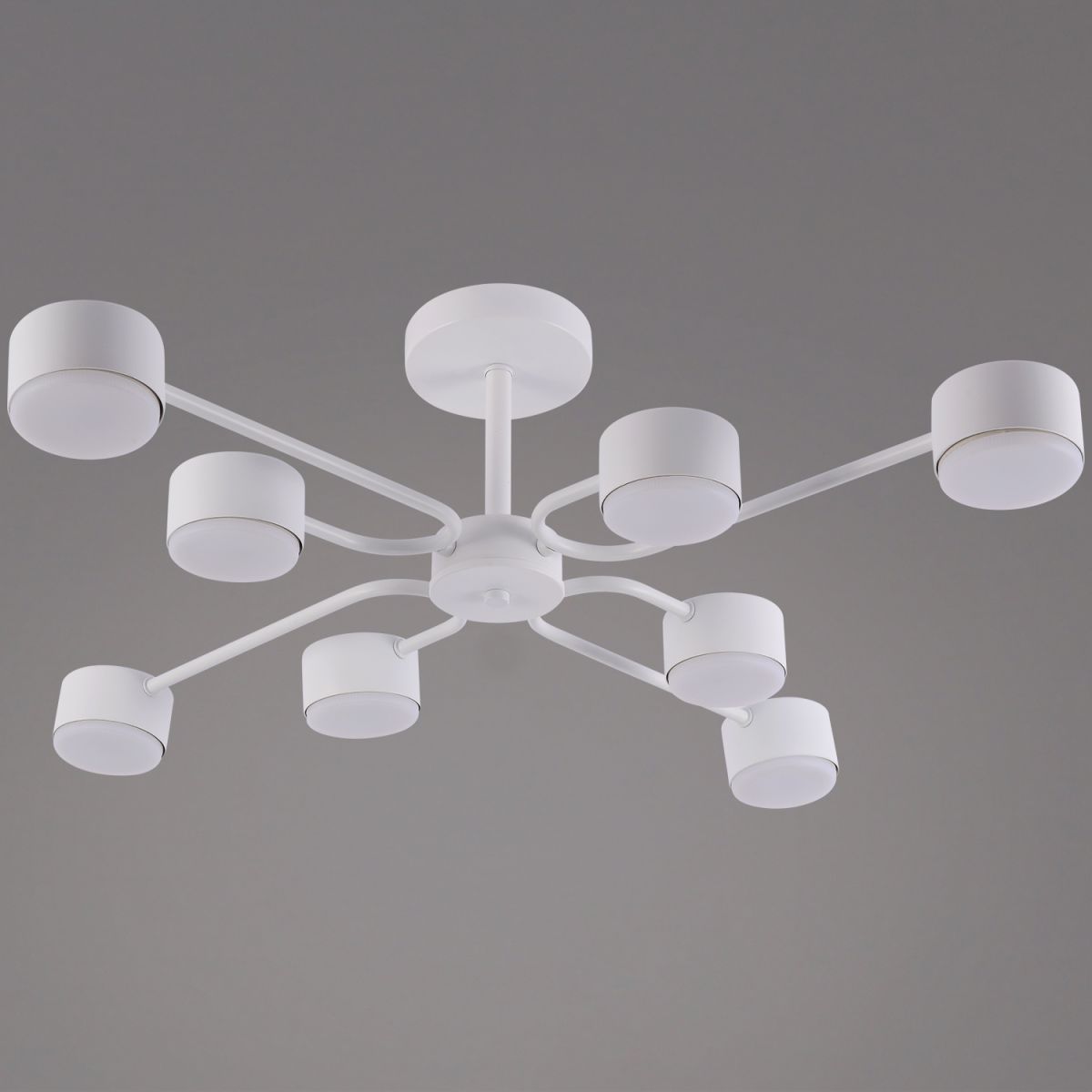 люстра на штанге reluce 03708-0.3-08 wt gx53