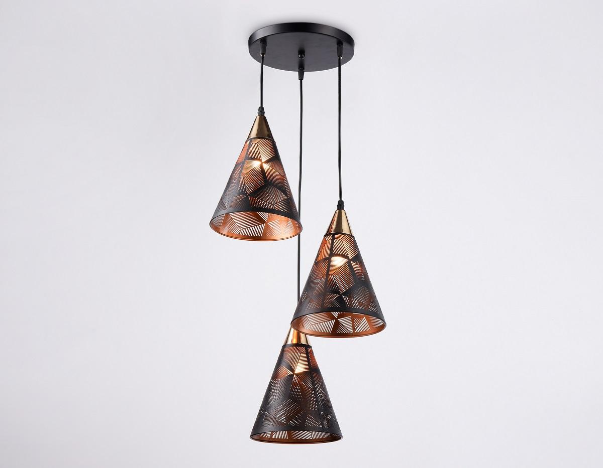 подвесная люстра ambrella light traditional loft tr8435
