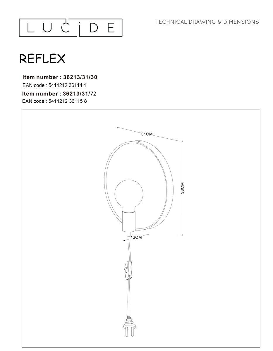 бра lucide reflex 36213/31/30