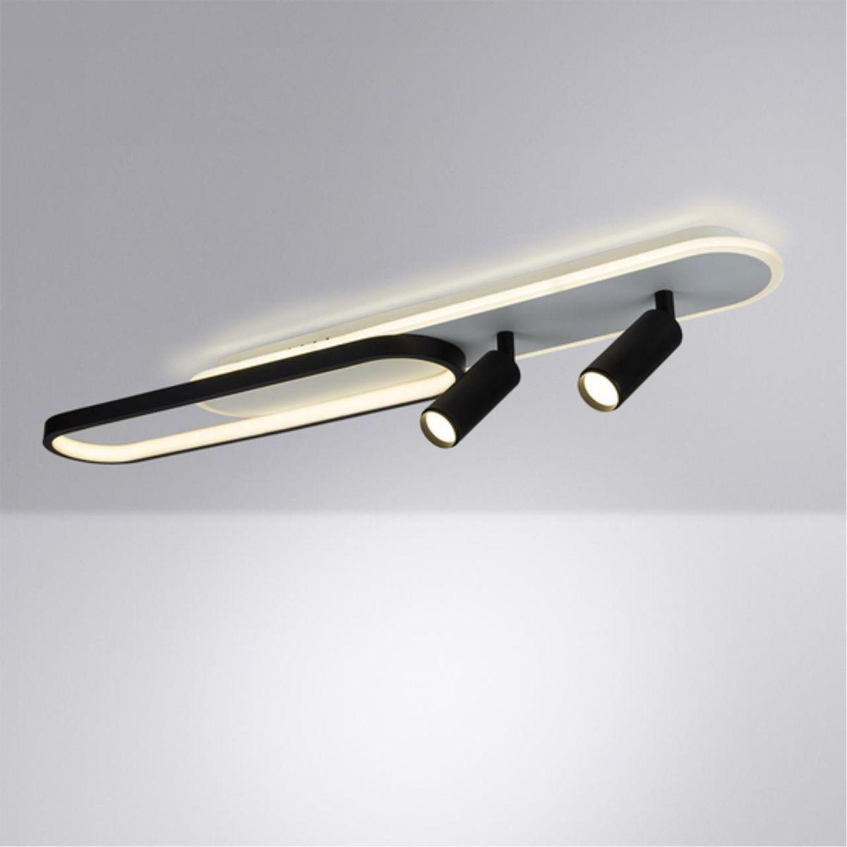 потолочный светодиодный светильник arte lamp lucas a2600pl-32bk