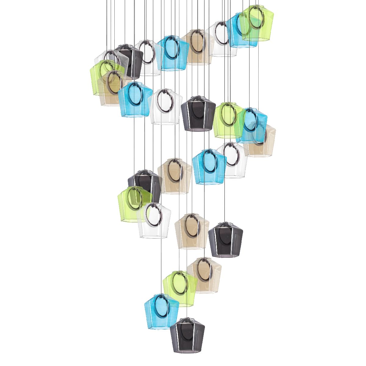 каскадная люстра lightstar caramello 796289