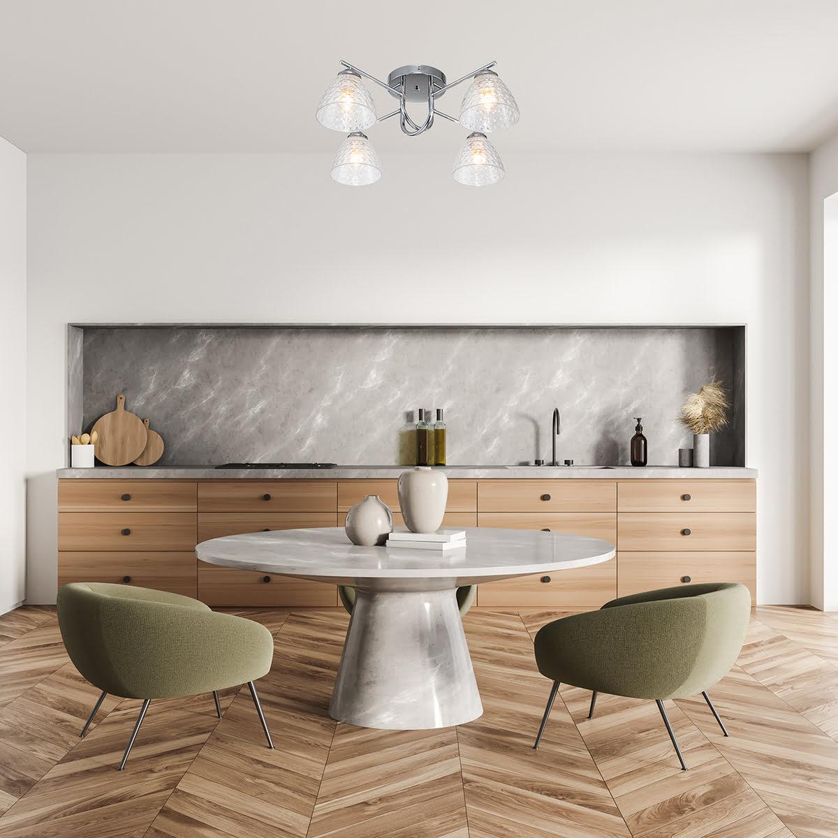 потолочная люстра escada adonis 659/4pl chrome