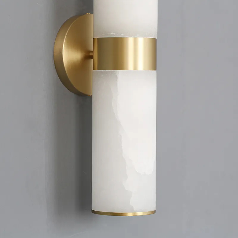 настенный светильник delight collection wall lamp 6483w/b brass/white